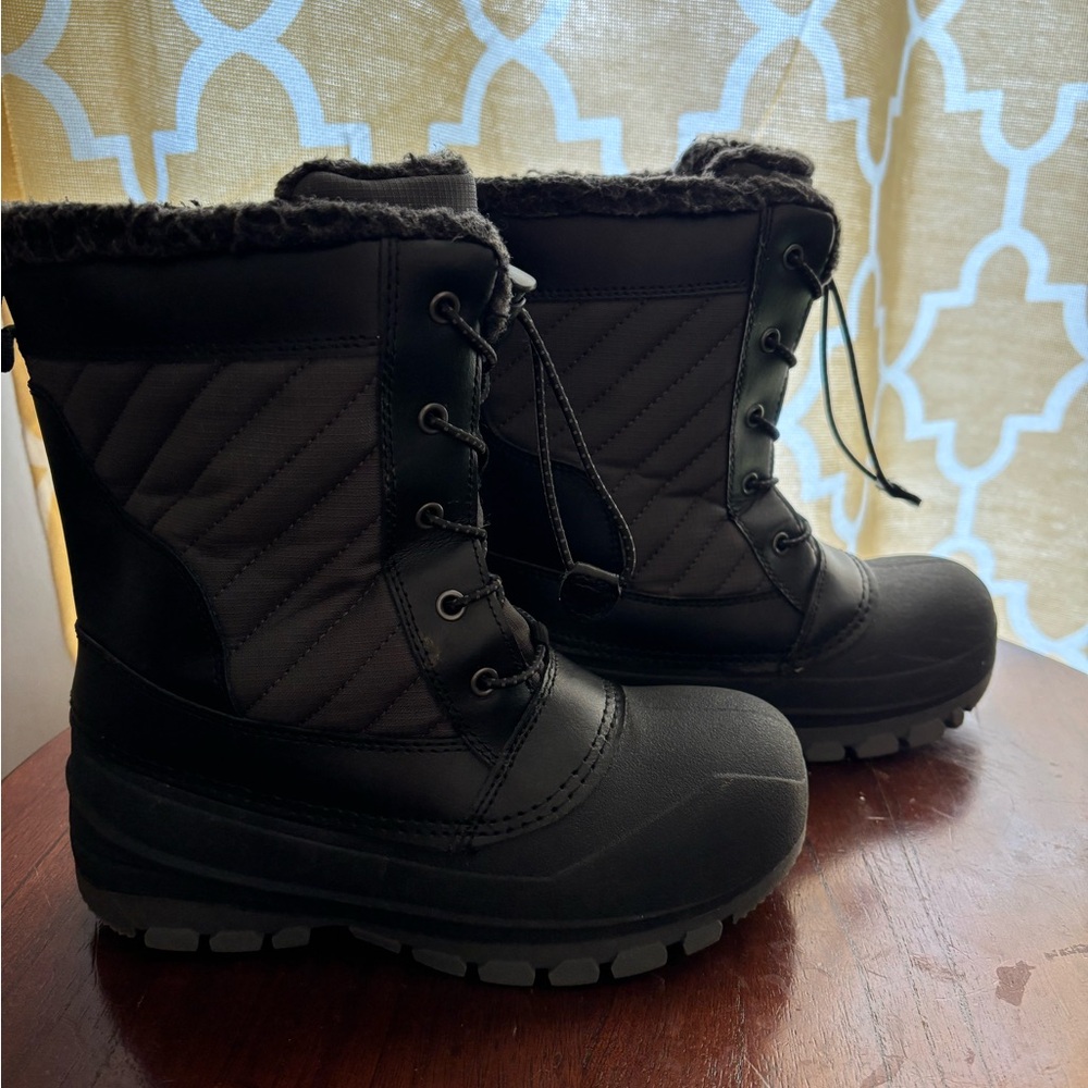 All in Motion Kids Black Boots